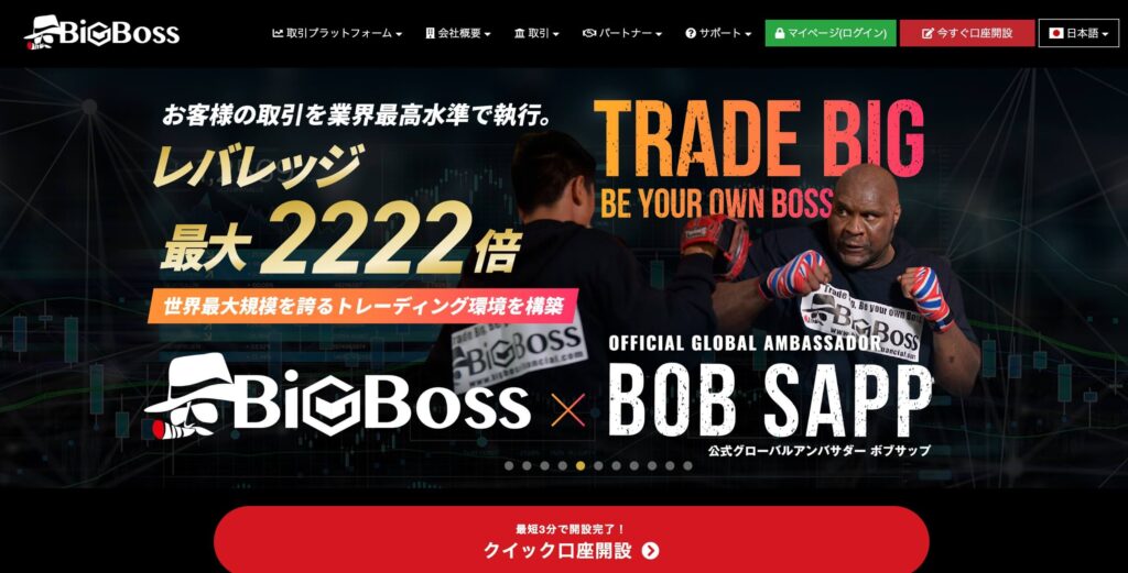 BigBoss公式サイト