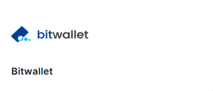 支払い方法として「bitwallet」を選択する