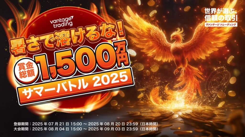 Vantage Tradingの公式トレード大会